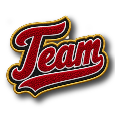 Chenille Team Patches